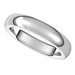 Heavyweight Comfort-Fit Half Round Band