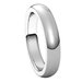 Heavyweight Comfort-Fit Half Round Band