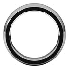 Heavyweight Comfort-Fit Half Round Band