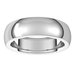 Heavyweight Comfort-Fit Half Round Band