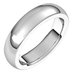 Heavyweight Comfort-Fit Half Round Band