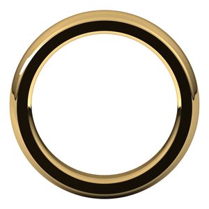 Heavyweight Comfort-Fit Half Round Band