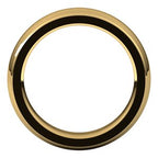Heavyweight Comfort-Fit Half Round Band