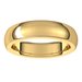 Heavyweight Comfort-Fit Half Round Band