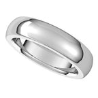 Heavyweight Comfort-Fit Half Round Band