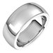 Heavyweight Comfort-Fit Half Round Band