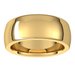 Heavyweight Comfort-Fit Half Round Band