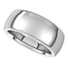 Heavyweight Comfort-Fit Half Round Band