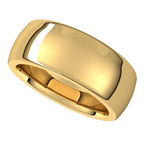 Heavyweight Comfort-Fit Half Round Band
