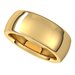 Heavyweight Comfort-Fit Half Round Band