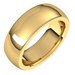 Heavyweight Comfort-Fit Half Round Band