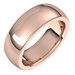 Heavyweight Comfort-Fit Half Round Band
