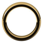 Heavyweight Comfort-Fit Half Round Band