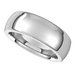 Heavyweight Comfort-Fit Half Round Band