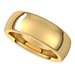 Heavyweight Comfort-Fit Half Round Band