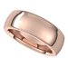 Heavyweight Comfort-Fit Half Round Band