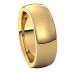 Heavyweight Comfort-Fit Half Round Band