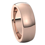 Heavyweight Comfort-Fit Half Round Band