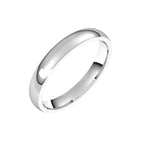 Lightweight Comfort-Fit Half Round Band
