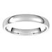 Lightweight Comfort-Fit Half Round Band