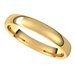 Lightweight Comfort-Fit Half Round Band