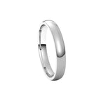 Lightweight Comfort-Fit Half Round Band