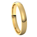 Lightweight Comfort-Fit Half Round Band