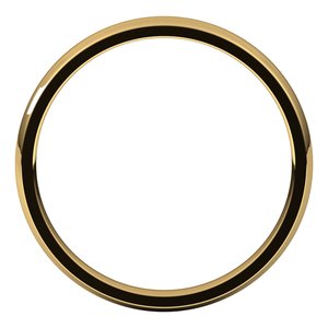 Lightweight Comfort-Fit Half Round Band