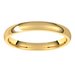 Lightweight Comfort-Fit Half Round Band