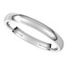Lightweight Comfort-Fit Half Round Band
