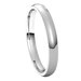 Lightweight Comfort-Fit Half Round Band