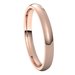 Lightweight Comfort-Fit Half Round Band