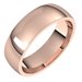 Lightweight Comfort-Fit Half Round Band