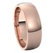 Lightweight Comfort-Fit Half Round Band
