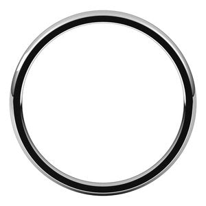 Lightweight Comfort-Fit Half Round Band