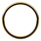 Lightweight Comfort-Fit Half Round Band