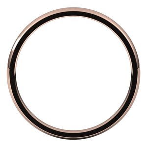 Lightweight Comfort-Fit Half Round Band
