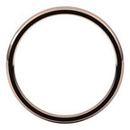 Lightweight Comfort-Fit Half Round Band