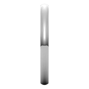 Lightweight Comfort-Fit Half Round Band