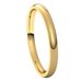 Lightweight Comfort-Fit Half Round Band