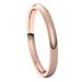Lightweight Comfort-Fit Half Round Band