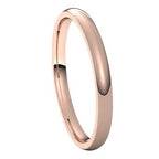 Lightweight Comfort-Fit Half Round Band