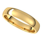 Lightweight Comfort-Fit Half Round Band