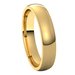 Lightweight Comfort-Fit Half Round Band
