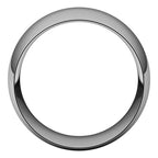 Lightweight Comfort-Fit Half Round Band