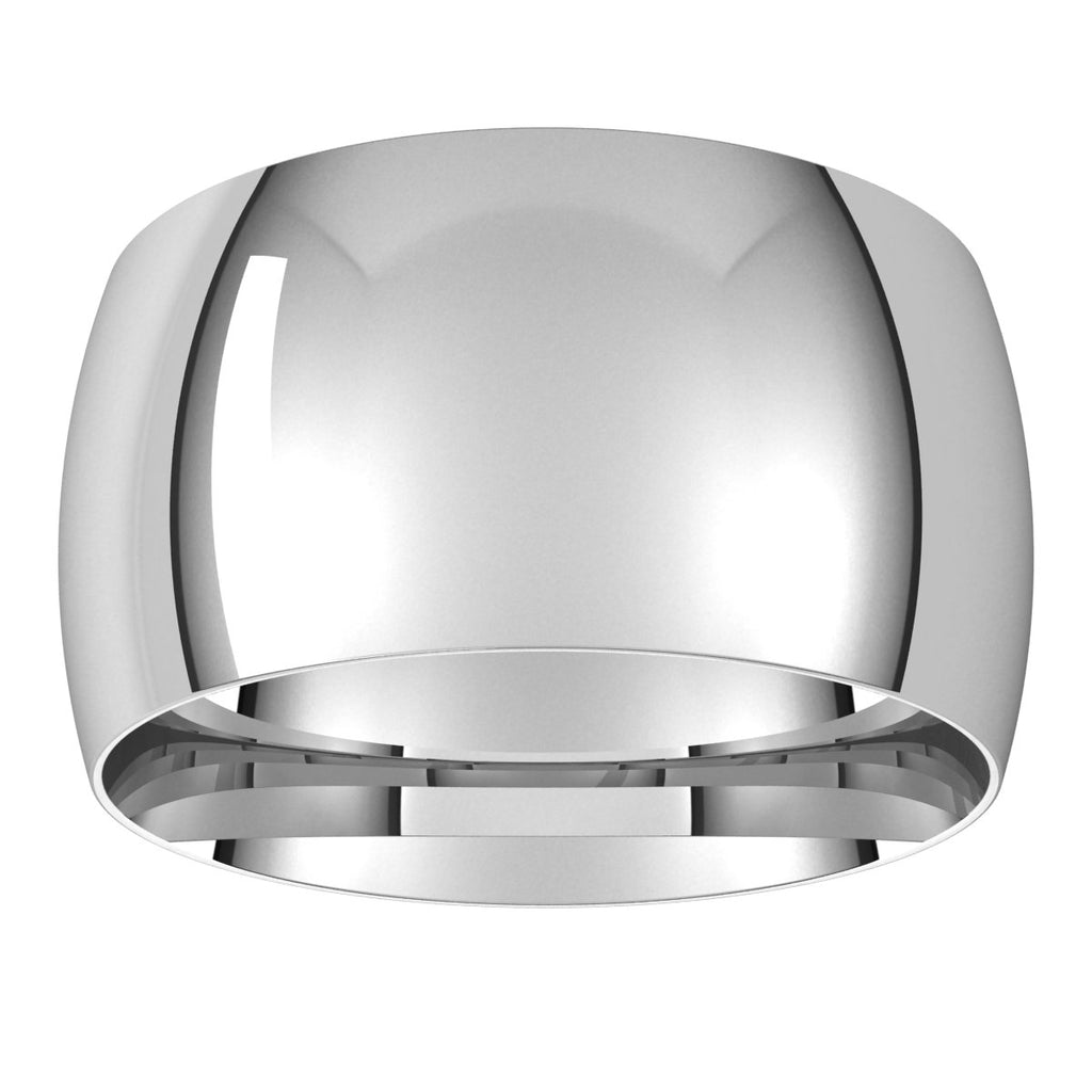 Lightweight Comfort-Fit Half Round Band