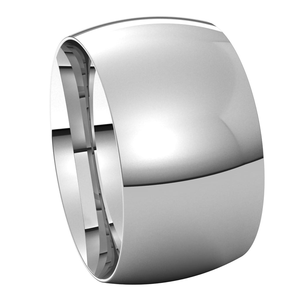 Lightweight Comfort-Fit Half Round Band