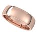 Lightweight Comfort-Fit Half Round Band