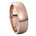 Lightweight Comfort-Fit Half Round Band