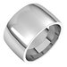 Lightweight Comfort-Fit Half Round Band